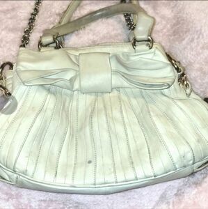 💋5/20 vintage betsey johnson leather bag